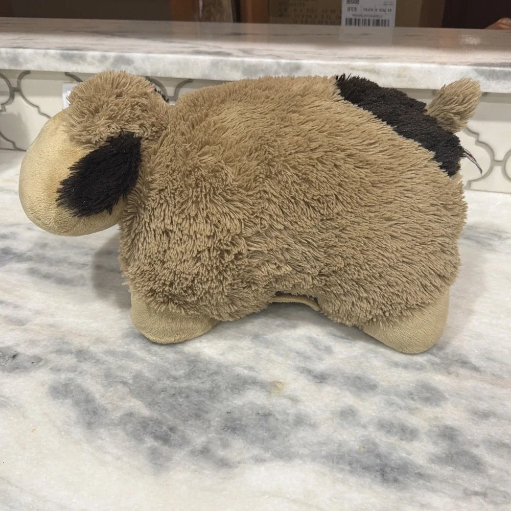 Pillow Pets Snuggly Puppy Tan Brown 17
